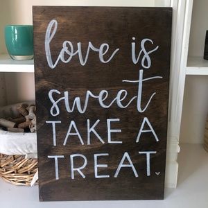Wedding Dessert Sign